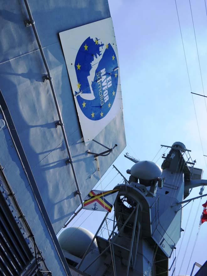 This is the fourth time that this multi-purpose frigate, with 157 men and 13 women on board, has participated in the European Union’s Operation Atalanta © EU Naval Force Media and Public Information Office http://eunavfor.eu/